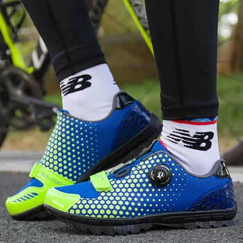 

EU33-44 Professional New Style Wear Resistant Non-slip Self-locking Mountain Bike Cycling Shoes Road Cycling Shoes MTB Road Men