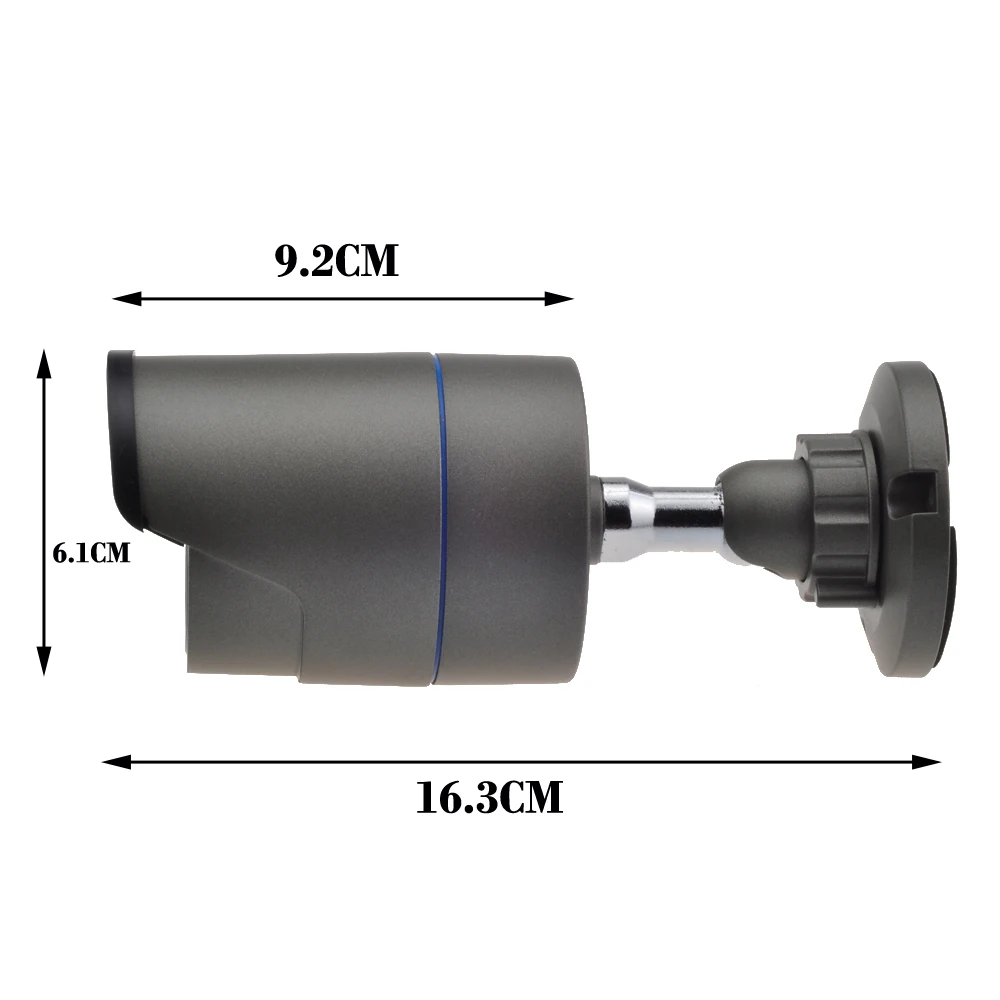  Surveillance  IP Camera 720P/960P/1080P  6pcs ARRAY LED P2P ONVIF Waterproof  Outdoor Metal  IP66  Security CCTV Camera 