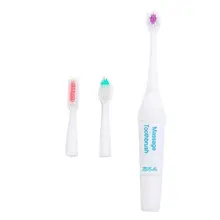 Электрическая зубная щетка мощная акустическая волновая зубная щетка IPX7 водостойкая зубная щетка с сменной головкой 2шт