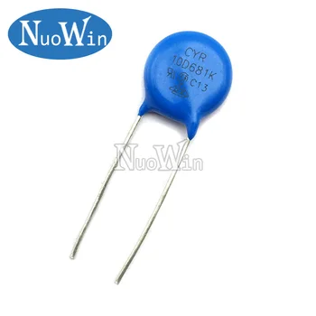 

20pcs varistor 10D681K 680V piezoresistor 10D681