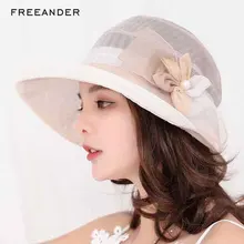 Freeander Sun Hats For Women Summer Beach 2018 Floral Wide Brim Floppy Hat Sombreros Mujer Verano Vacation Accessorie Visor Hat Hats Freeander Sun Hats For Women Summer Beach 2018 Floral Wide Brim Floppy Hat Sombreros Mujer Verano Vacation Accessorie Visor Hat Hats