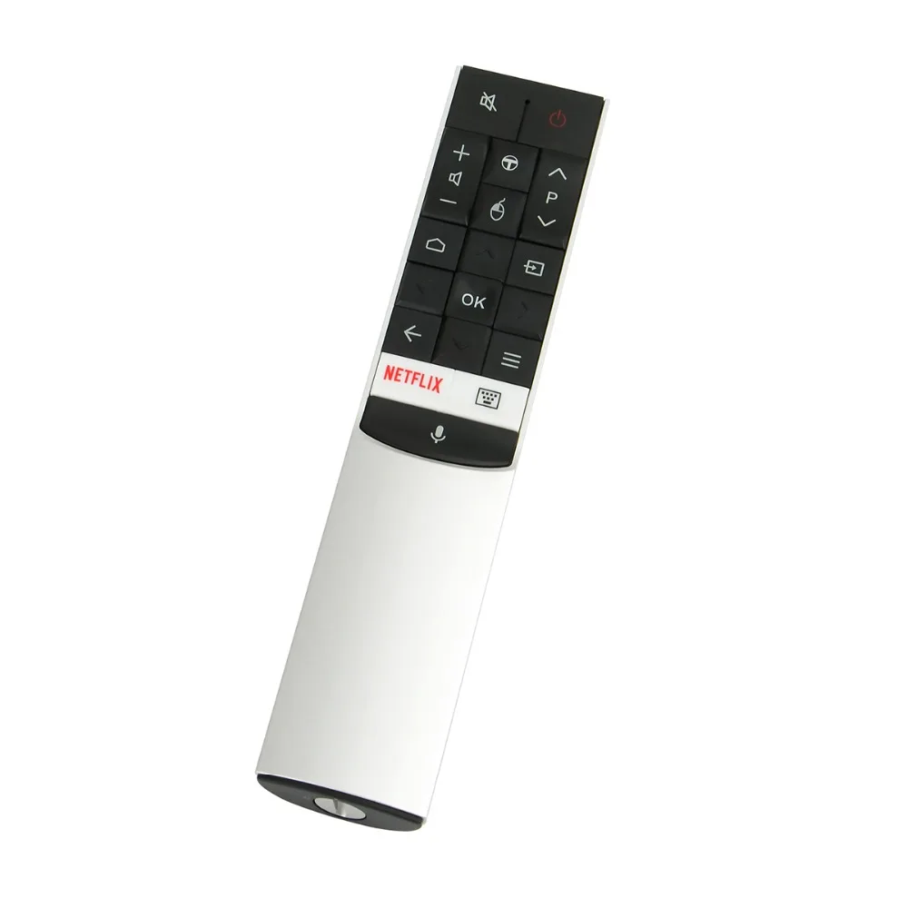 

RC602S Voice Search Remote Control with Netflix button fit for TCL C70 and P60 series ,Xclusive X1