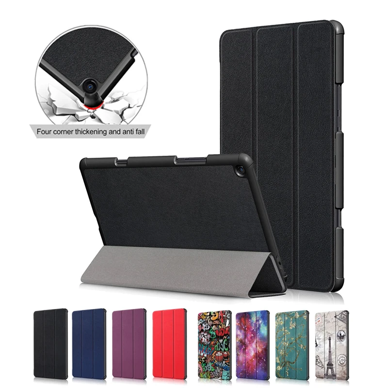 Stand Case for Xiaomi Mi Pad 4 Plus 10.1'' PU Leather Cover Flip Smart