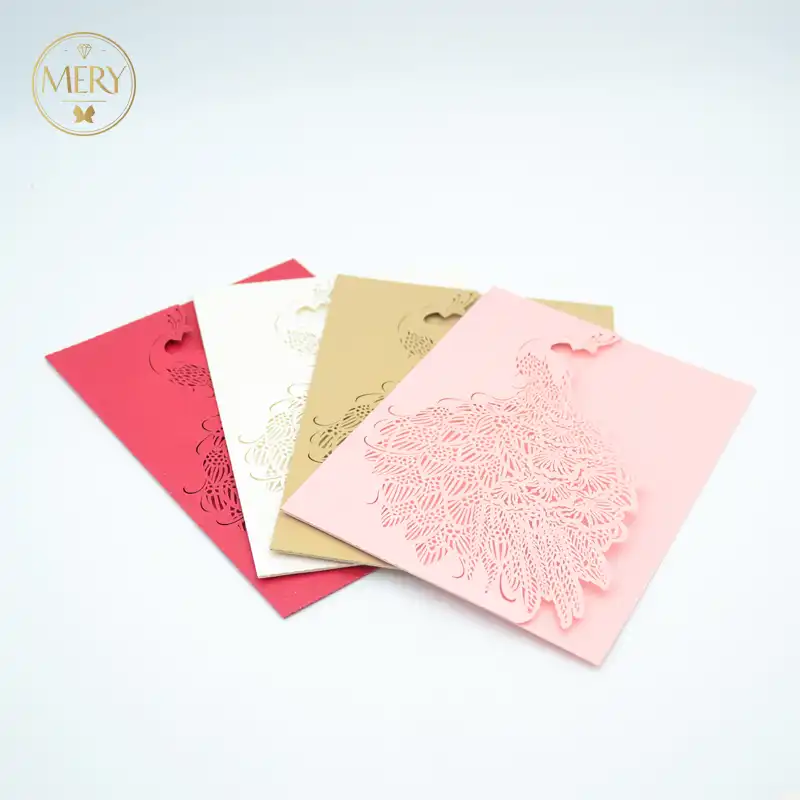 Quinceanera Party Supplies Invitation Card Wedding Laser Cut
