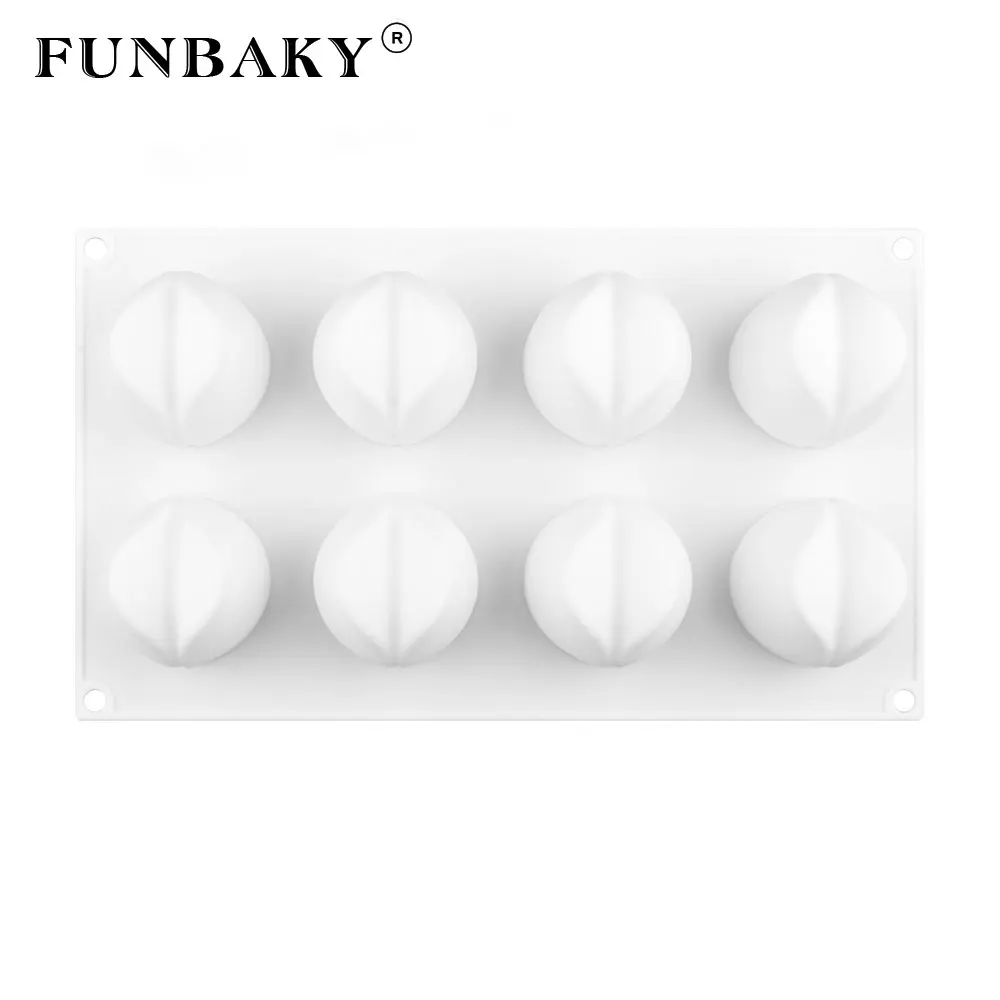 Новинка силиконовая форма FUNBAKY 3D в форме цветка тюльпана для торта мусса десерта