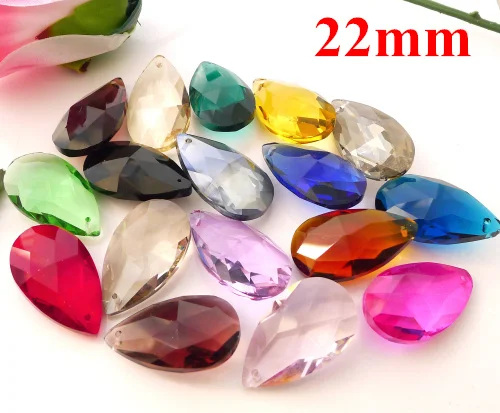 

Wholesale 50pcs/lot AAA hot sale new arrival Top Quality 22mm 6106 Crystal almond/pear Pendant Free Shipping