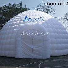 Гигантская портативная выставка вечерние надувные купольные палатки Сделано в Китае