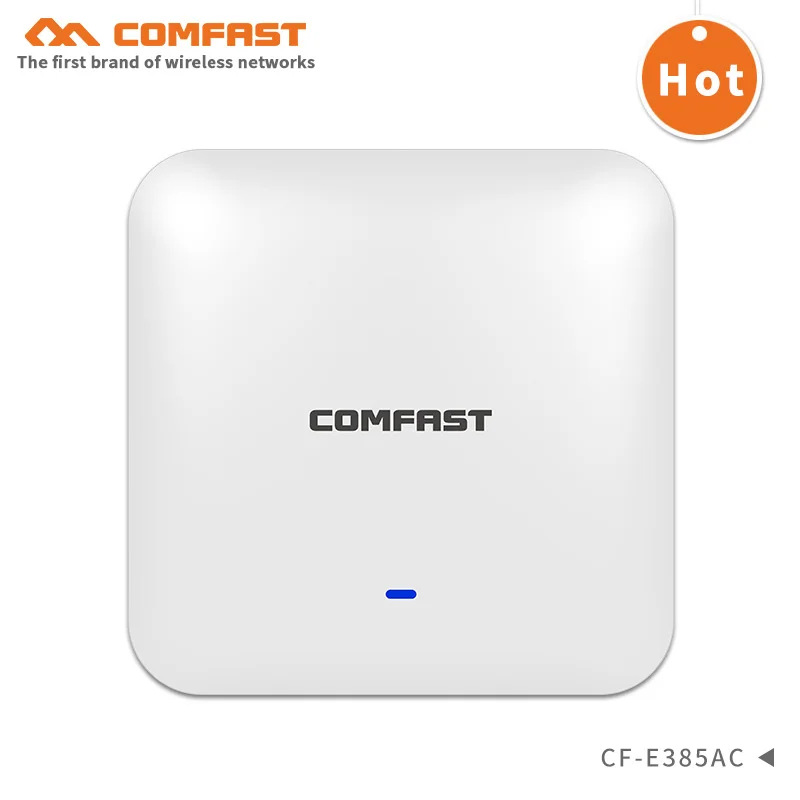 COMFAST CF-E385AC 27dBm Высокая мощность 2200 Мбит/с гигабитный двухдиапазонный POE wifi роутер WAVE2 беспроводной Потолочный AP Точка доступа AP антенна