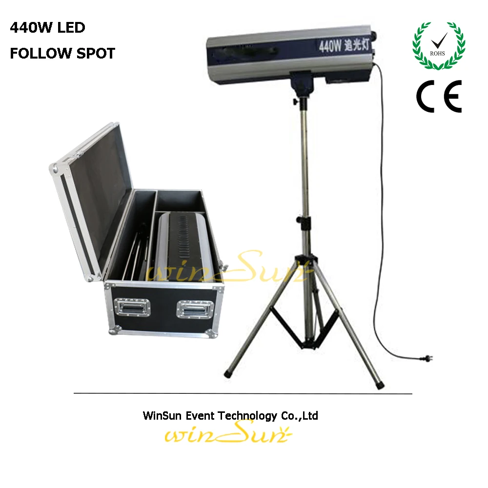 

Litewinsune Super Double Focus Follow Spot Photo Studio CE Lighting 400W LED