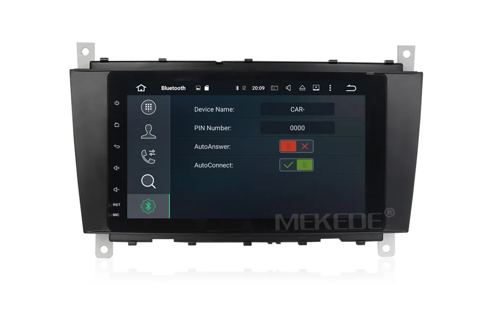 Discount PX5 Android 8.0 Car Radio GPS Navigation for Mercedes Benz C Class W203 2004-2007 c200 C230 C240 C320 C350 CLK W209 2005 player 15