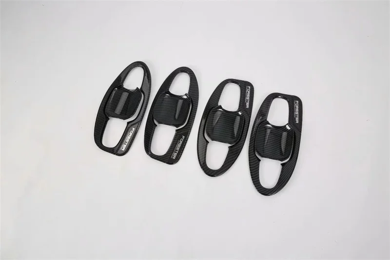 

For Subaru Forester 2019 2020 ABS Side Car Door Handle Bowl Molding Cover Trim Decoration Sticker Car Styling Accessories 8Pcs