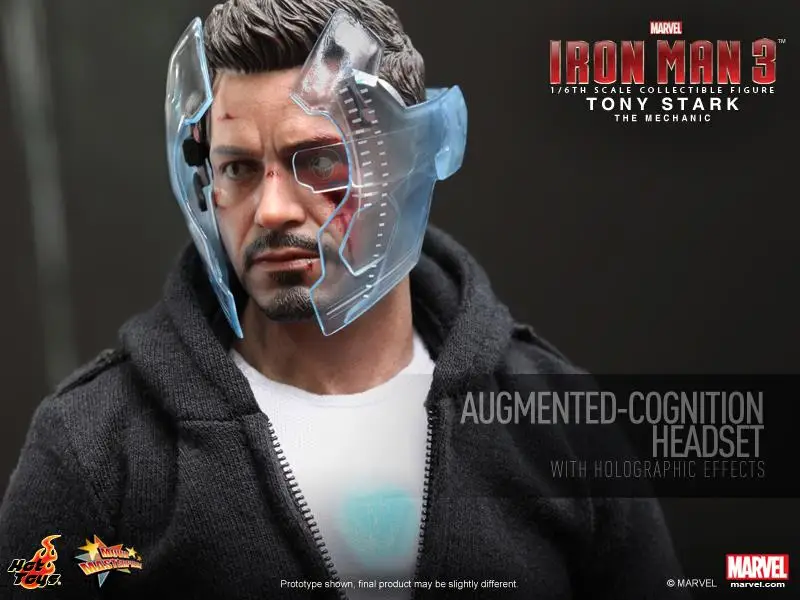 Горячие игрушки Hottoys HT MMS209 1/6 Железный человек Тони Старк механик Коллекционная Фигурка Спецификация новая коробка сейчас