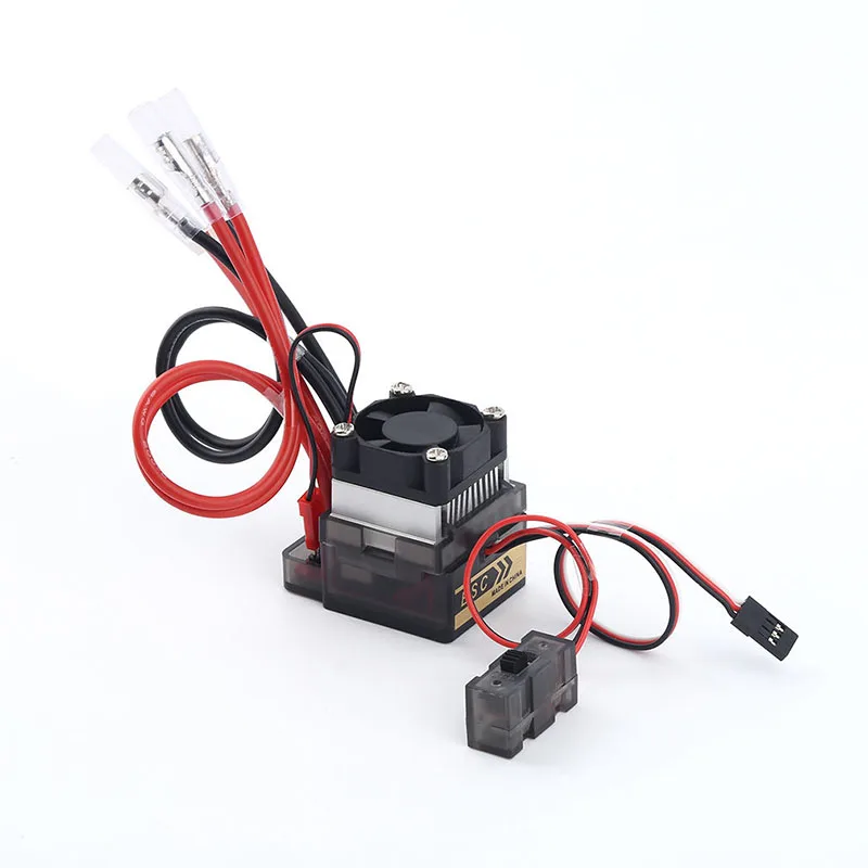 

1PC 7.2V-16V 320A ESC Dual Way Bidirectional Brushed ESC Waterproof Speed Controller with Cooling Fan for DIY RC Boats