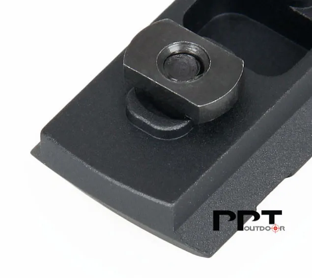 Тактический рельсовый M-LOK 3 слота рельс черный цвет для охоты стрельба аксессуары PP22-0178