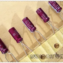 10 шт/50 шт ELNA фиолетовый красный халат R2O 33 мкФ 10В 10в33uf медный ножной аудио электролитический конденсатор