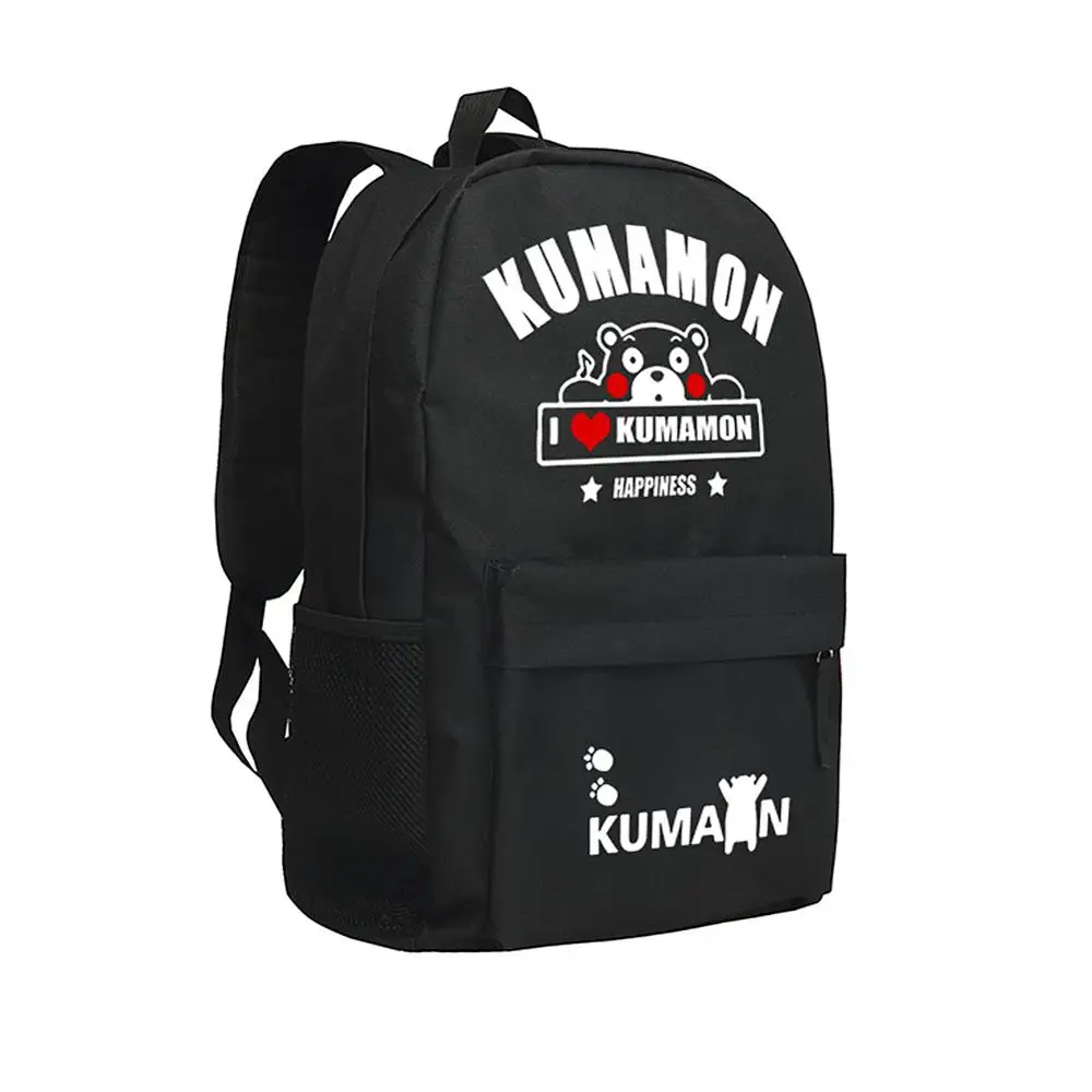 

Zshop Japan Manga Cartoon KUMAMON Collection Backpack for Children Students Schoolbag