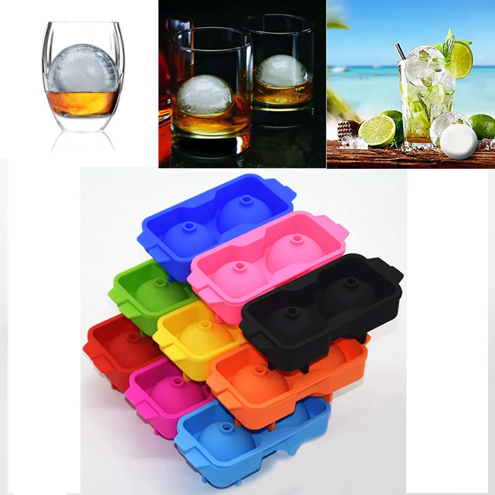

Ice Balls Maker Round Sphere Tray Mold Cube Whiskey Ball Cocktails Silicone Mould Freeze Maker Ice Cube Mold Kitchen Tools #007