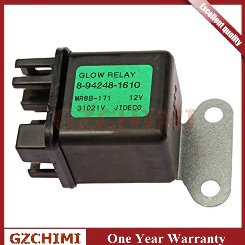 8 94248 161 8942481610 Mover Parts Preheating Relay Glow Plug 12V for