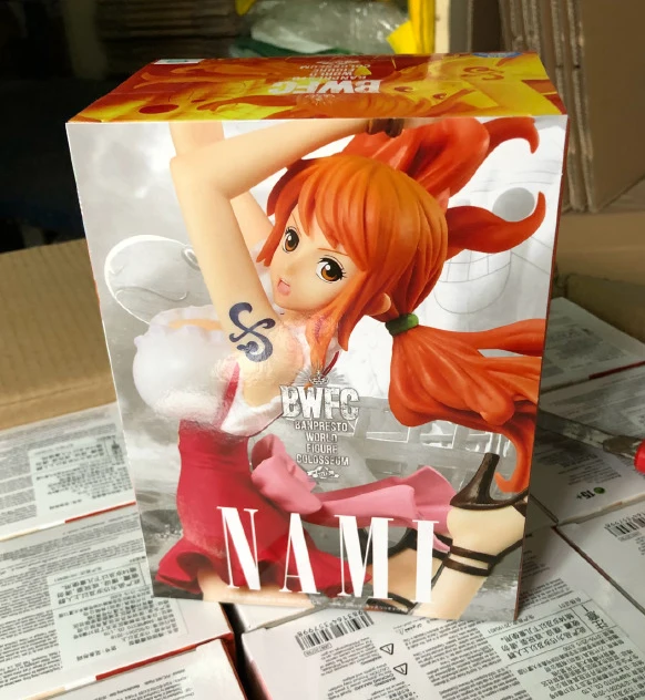 Подлинная Banpresto мировая фигурка Колизей Zoukeiou BWFC 2 vol3 цельнокроеный, нами Nami(A: нормальный цвет ver) Коллекционная фигурка