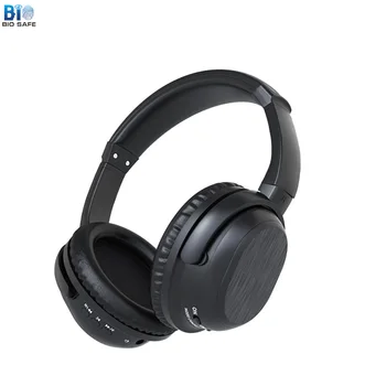 

Biosafe Wireless Headphone Bass Stereo Bluetooth Sports Earphone With Microphone Noise Cancelling ANC Headset For Iphone Xiaomi