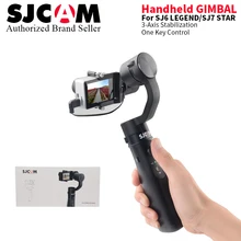2018 New SJCAM SJ7 Star SJ6 Legend Accessies SJCAM Handheld GIMBAL SJ-Gimbal 3 Axis Stabilizer for SJ6 Legend SJ7 Star wifi Cam
