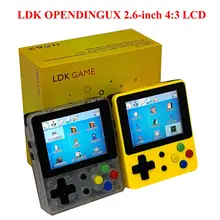 OPENDINGUX с открытым исходным кодом LDK+ 8 Гб карты, 2,6 дюймовый экран мини ручной Детский семейный Ретро, цвет