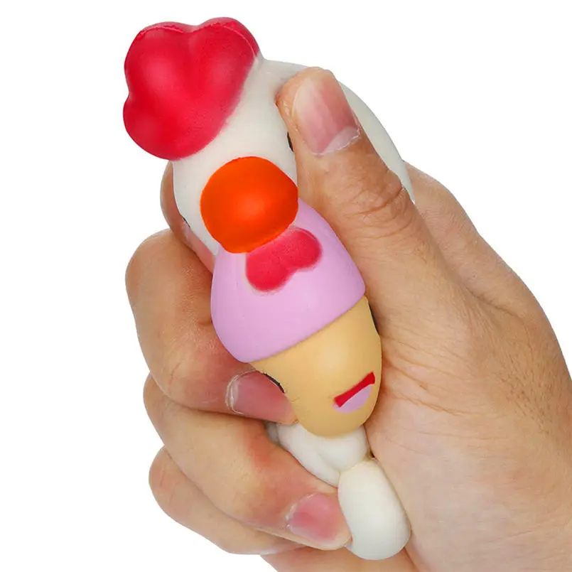 Мягкие Kawaii Squishies милый мультфильм цыпленок ребенок медленный рост крем Ароматические снятие стресса игрушки Squish антистресс Squeeze Toys 20