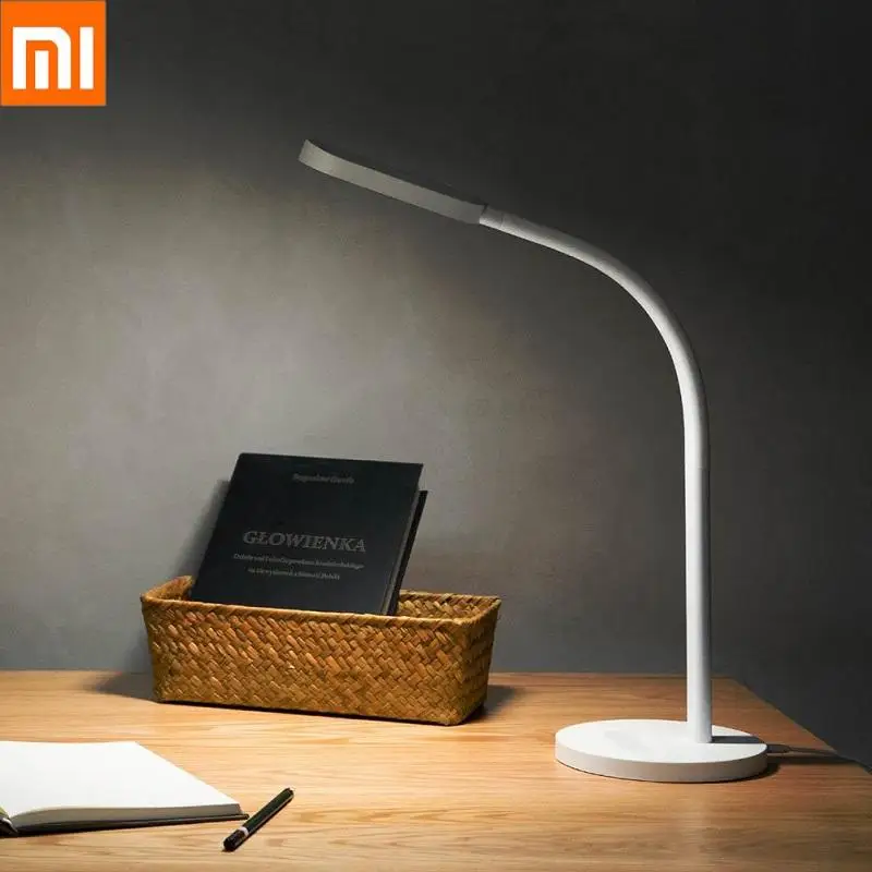 Xiaomi Yeelight YLTD01YL сенсорный Диммируемый 5 Вт 60 светодиодный настольная лампа Высокое качество Перезаряжаемый умный стол свет для домашнего обучения работы