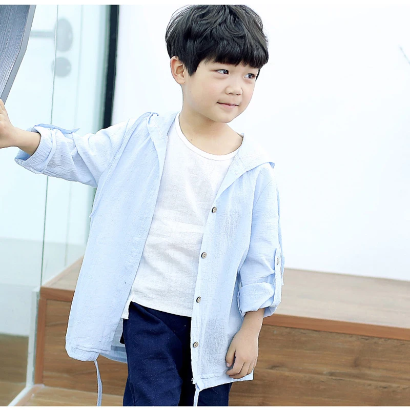 Hot Sun protection Clothing Kids Jacket for boys Coats protective sun