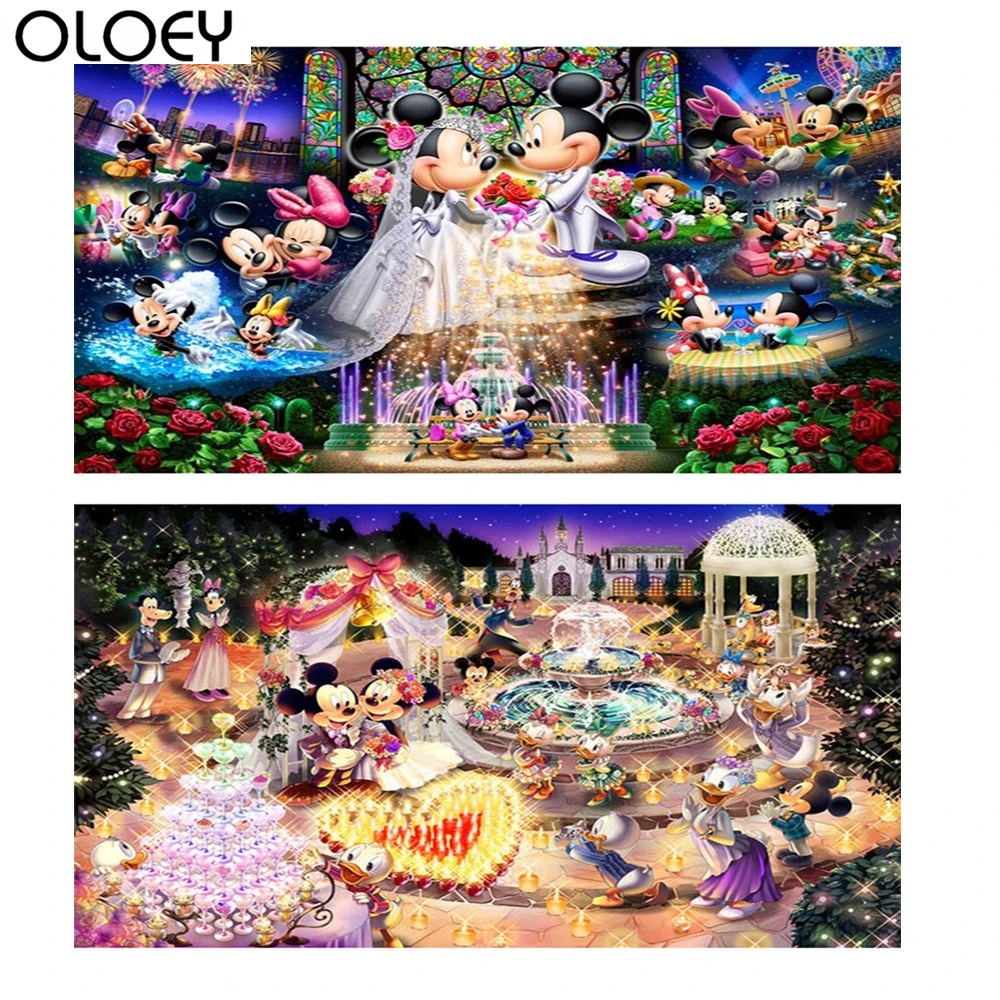 Мультфильм алмазная живопись Дисней полный квадратный дрель 5D Вышивка