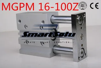 

Free Shipping MGPM 16-100Z double acting 3-rod compact guide air cylinder pneumatic new bore 16mm stroke 100mm slide bearing