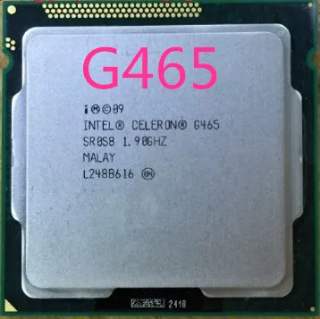 

Intel Original G465 CPU Processor 1155pin CPU 1.9G 35W scrattered pieces g465 in stock