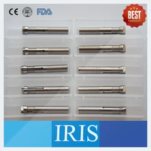 Высокое качество 10 штук патрон три Весна Южная Корея микромотор наконечник запасные аксессуары патрон Три весна шлифовальный станок