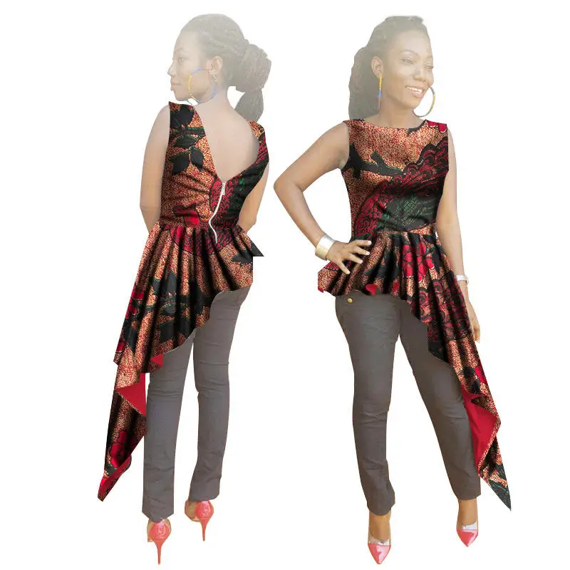 2018-summer-print-Dresses-sleeveless-robe-africaine-dashiki-african-dresses-for-women-O-Neck-cotton-african(19)