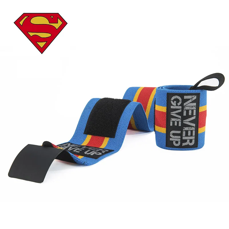Поддержка запястья без боли, без усиления, регулируемый, спортивный, фитнес, профессиональный бинт, защита запястья, тяжелая атлетика, ремешки на запястье SUPERHW60 - Цвет: Superman