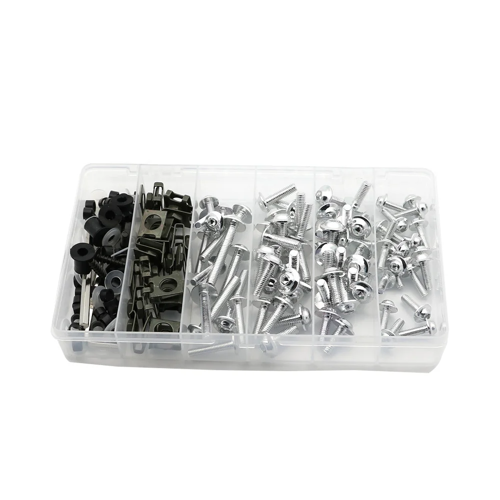 

For CBR1000RR 04-11 Complete Fairing Bodywork Bolts Nuts Screws Kit Washer Fastener Stainless Steel CBR 1000 RR 2004 - 2011 2010
