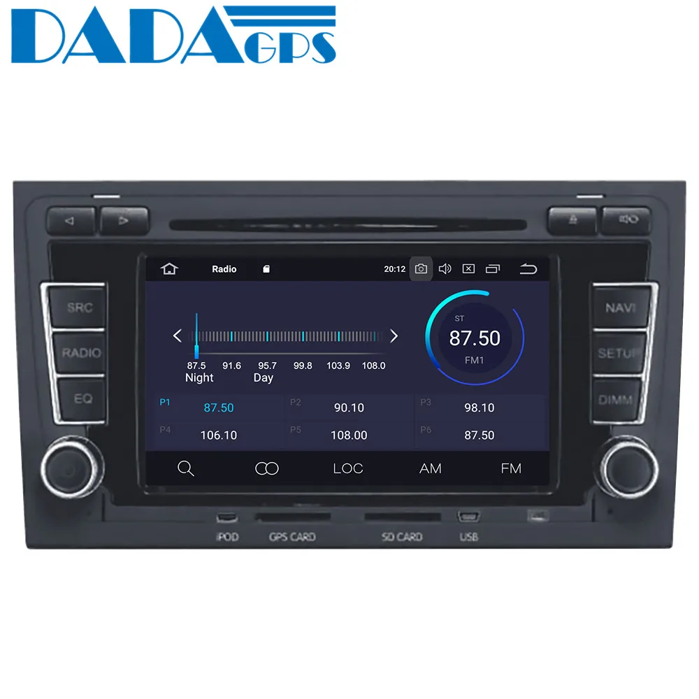 Cheap Newest Android 9.0 Car DVD Player Radio GPS For Audi A4 S4 RS4 2003-2012 Seat Exeo 2009 2010 2011 2012 Stereo Audio Multimedia 3
