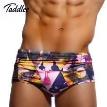 Бренд Taddlee, мужские плавки для плавания, ming, купальные плавки, бикини, одежда для плавания, мужские купальные костюмы, плавки-боксеры, шорты для серфинга, для геев, европейский размер