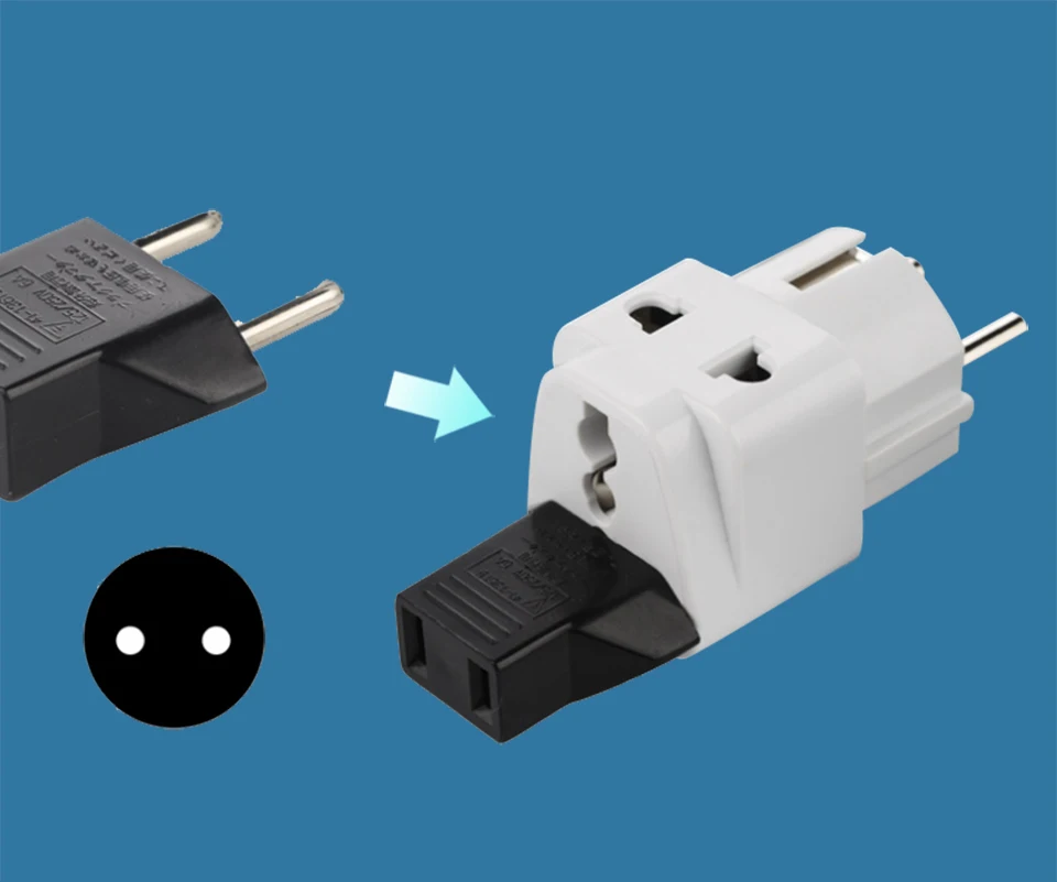 Multifunction EU German Conversion Plug To Universal French Russian Bali The maldives Thailand Transform Plugs Travel Adapter (12)