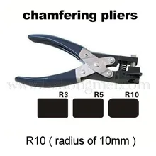 Chamfering alicate (10mm de raio)