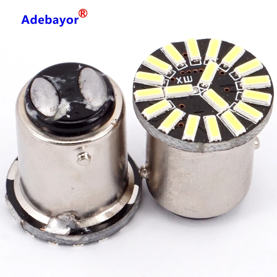 10 шт. canbus 19 SMD 19 4014 led 1157 BAY15D P21/4 Вт без ошибок P21/5 Вт 4014 Авто Стайлинг лампа сигнала поворота тормозной задний стояночный