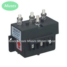 Нормально открытые и нормально закрытые контакты 150A 12 V DC реверсивный пускатель для электрическая лебедка Автопогрузчик