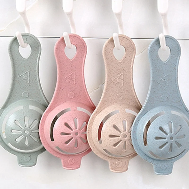

Practical Mini Egg Yolk White Separator With Holder Cooking Gadgets Egg Separator Filter Egg Dividers Kitchen Accessories