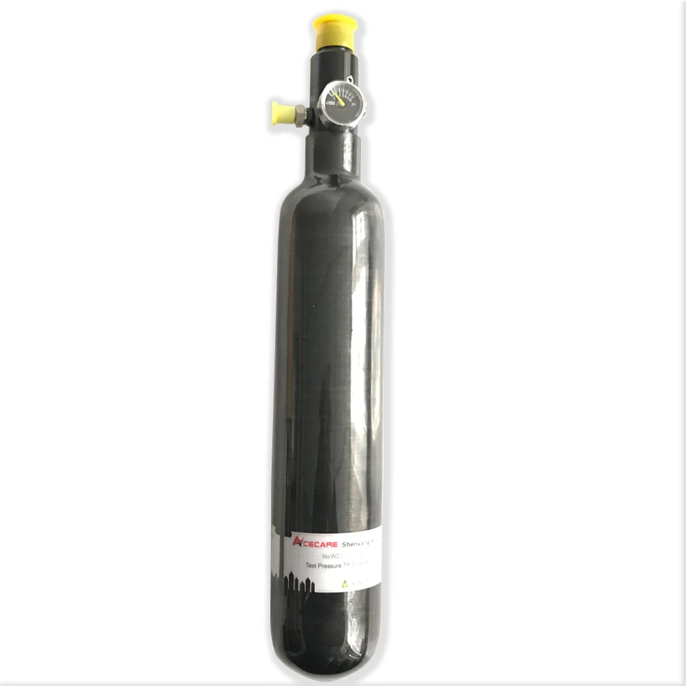 

AC30561 Pcp Air Tank 0.5L 4500Psi Mini Diving Equipment Refilling Station Oxygen Tank Hunting Airsoft Target Acecare