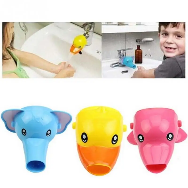 Beautiful Cartoon Faucet Extenders Kids Hand Washing Extender For Children Bathroom Washbasin Accessories Beautiful Cartoon Faucet Extenders Kids Hand Washing Extender For Children Bathroom Washbasin Accessories