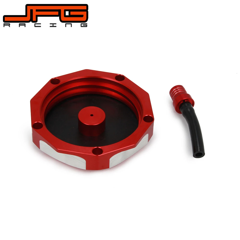 CNC Red Gas Fuel Tank Cap Cover For HONDA XR600L XR650L XR650R TRX400EX TRX450R CNC Red Gas Fuel Tank Cap Cover For HONDA XR600L XR650L XR650R TRX400EX TRX450R