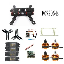 F09205-E Unassembled Kit QAV250 Mini 250 Carbon Fiber 4-Axis Aircraft Frame with Motor ESC QQ Flight Control Board