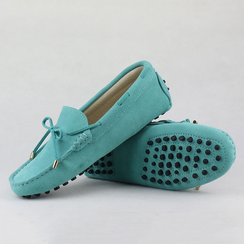 Women Shoes Genuine Leather Flat Shoes Casual Loafers Flats Moccasins Lady Driving