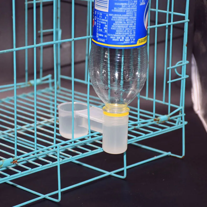 1 шт. принадлежности для разведения портативная пластиковая прозрачная бутылка для воды кормушки поилки для птицы голубь аксессуары для птиц