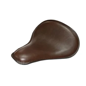 

Synthetic Leather Solo Slim Seat For Harley Sportster Bobber Chopper Custom Most Motorbikes Motorcycle Large Flame Leather Seat